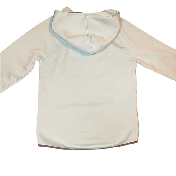 Under Armour Girls Storm1 Logo Cool Mint Fleece Loose Pullover Hoodie Size YLG - Picture 3 of 9